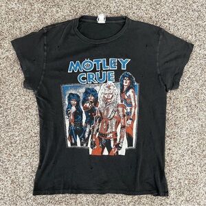 MADEWORN Motley Crue Graphic T-Shirt UNISEX S